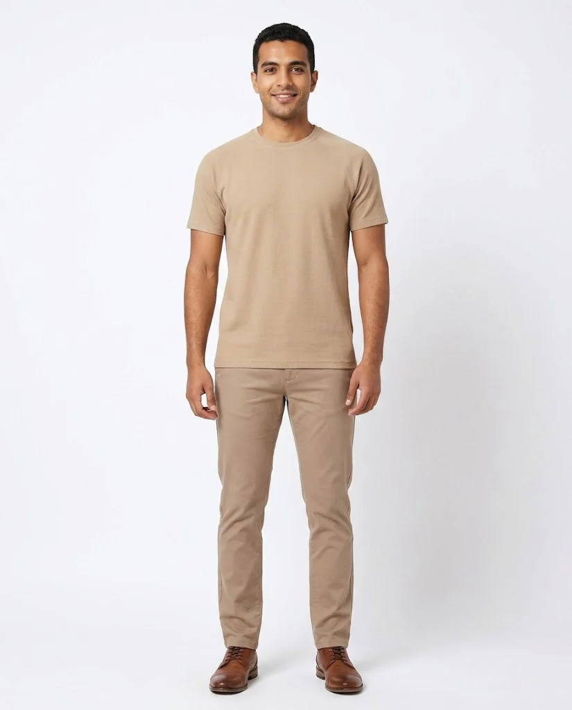Men Pattern Half Sleeves T-shirt - Image 2