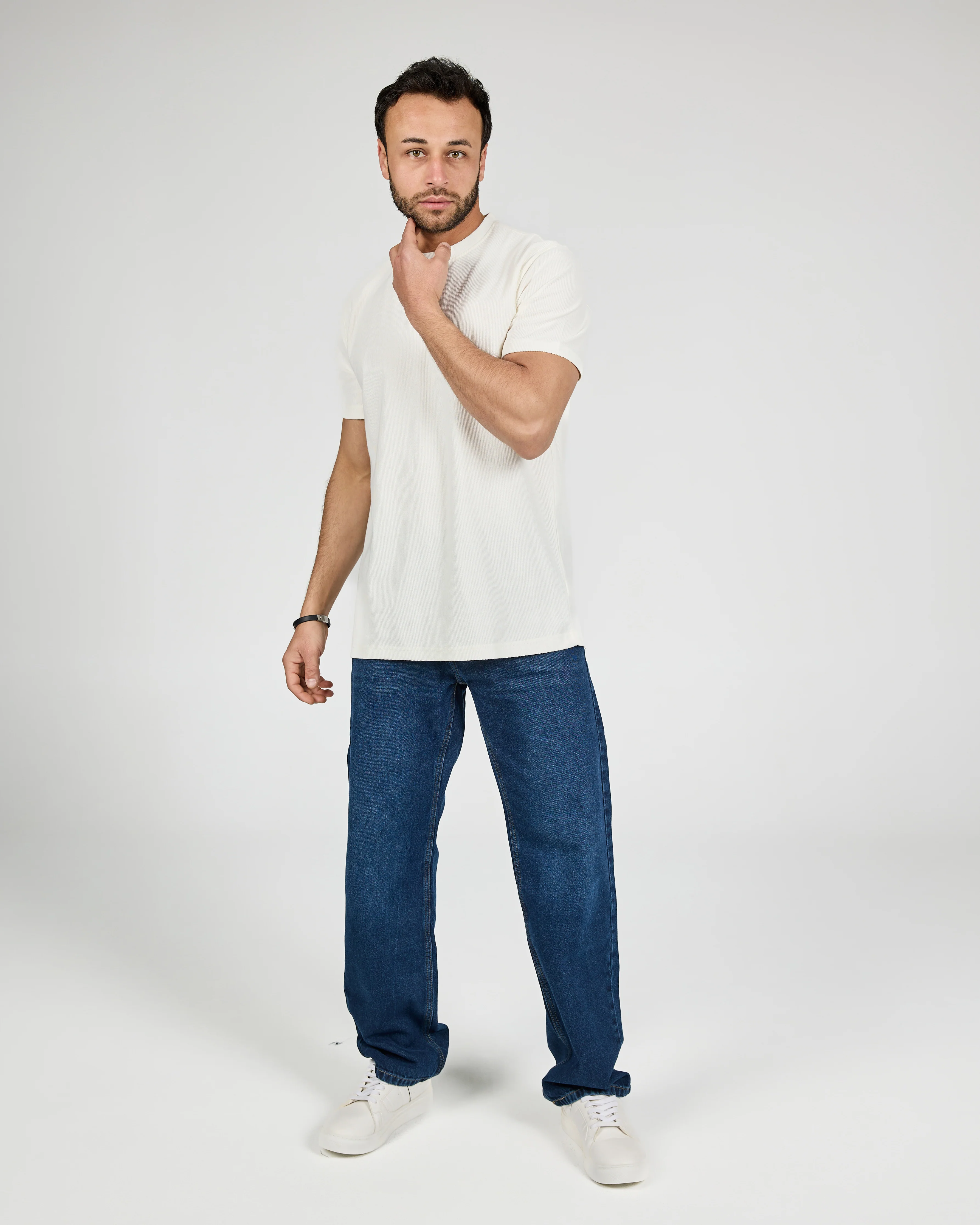 Men Pattern Half Sleeves T-shirt - Image 6