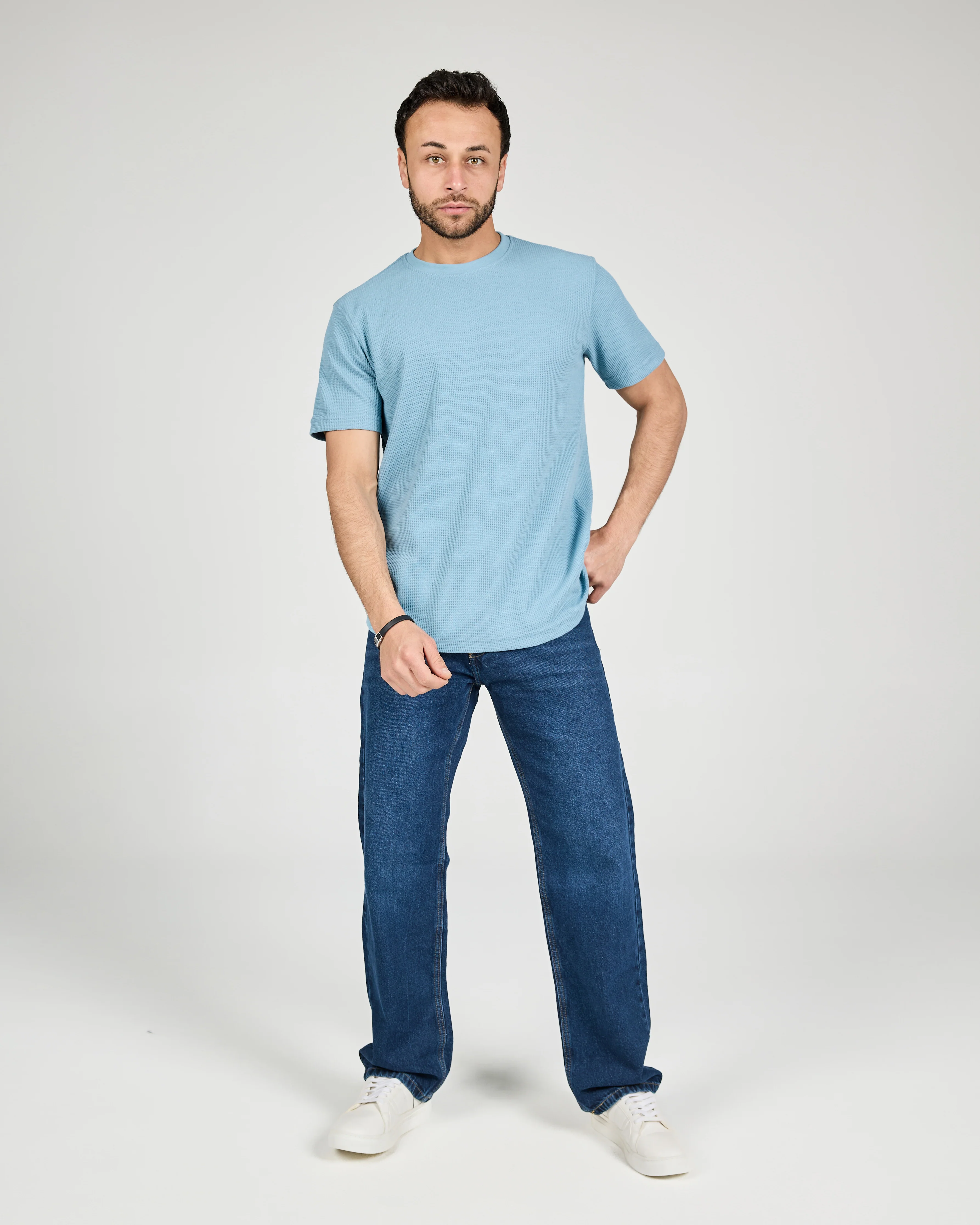 Men Pattern Thermal Half Sleeves T-shirt - Image 4