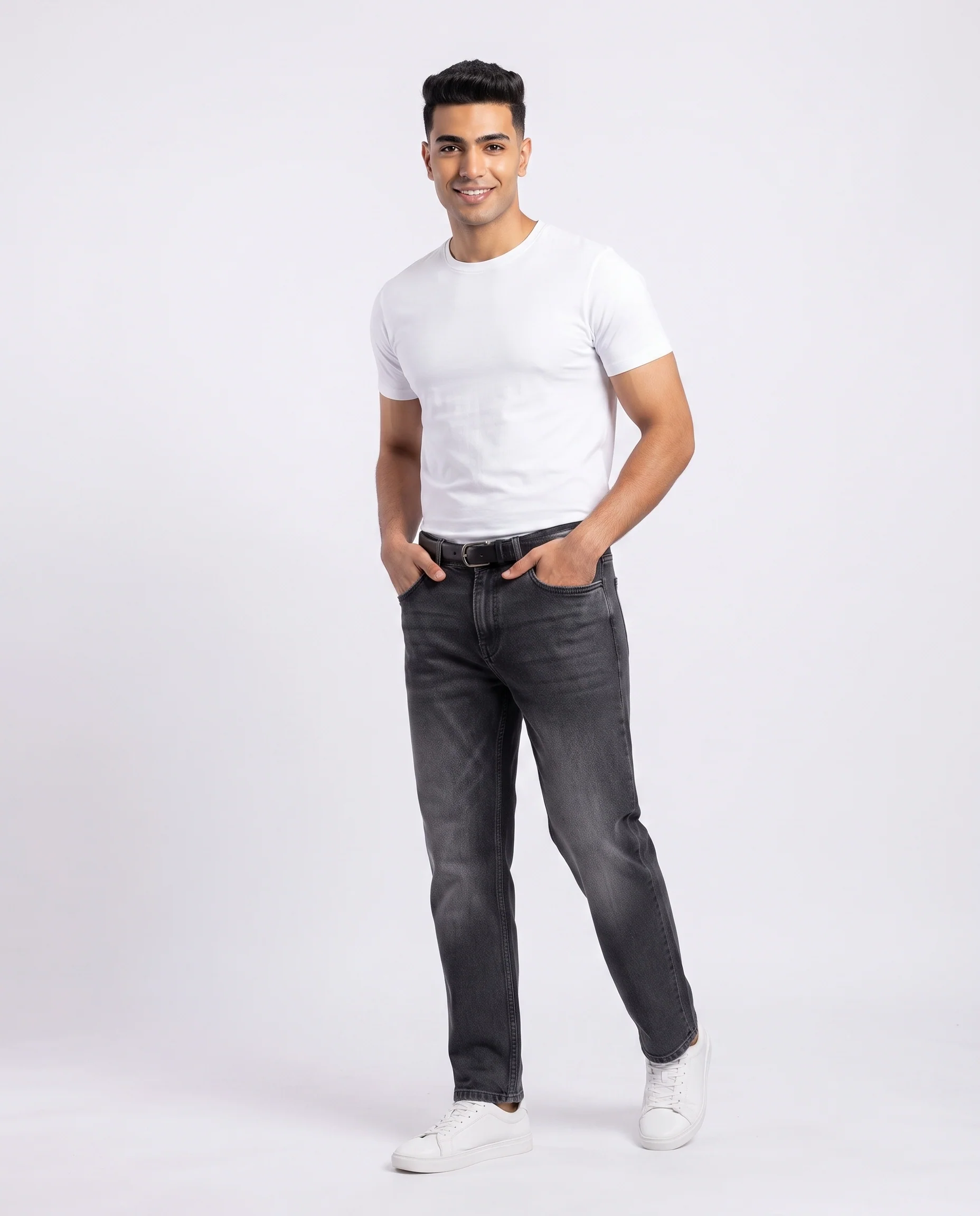 Men Jeans Pant Baggy Fit W/5 Pocket