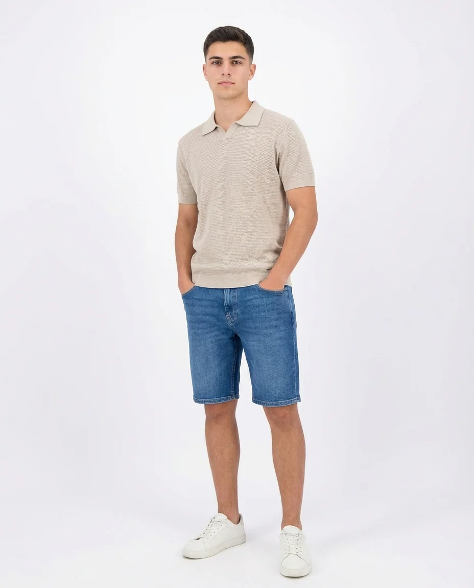 Men Knitted T-shirt - Image 10