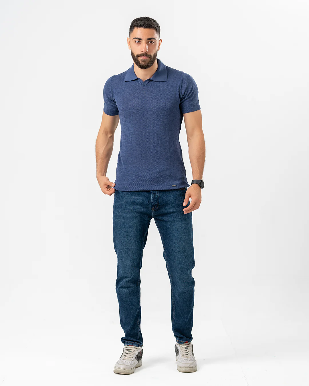 Men Knitted T-shirt - Image 3