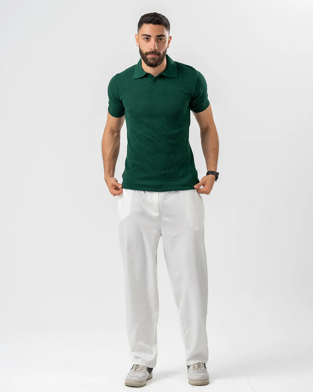 Men Knitted T-shirt - Image 6