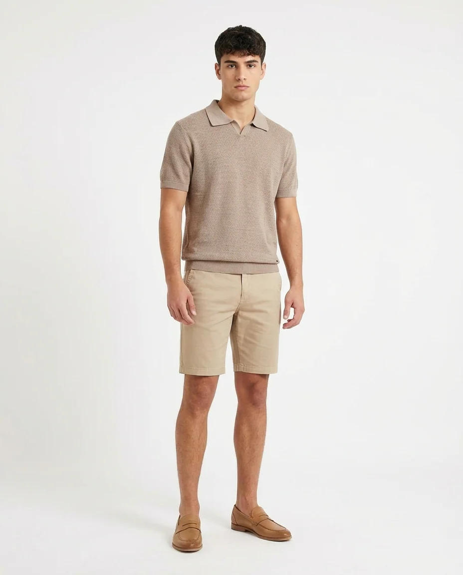 Men Knitted T-shirt - Image 9