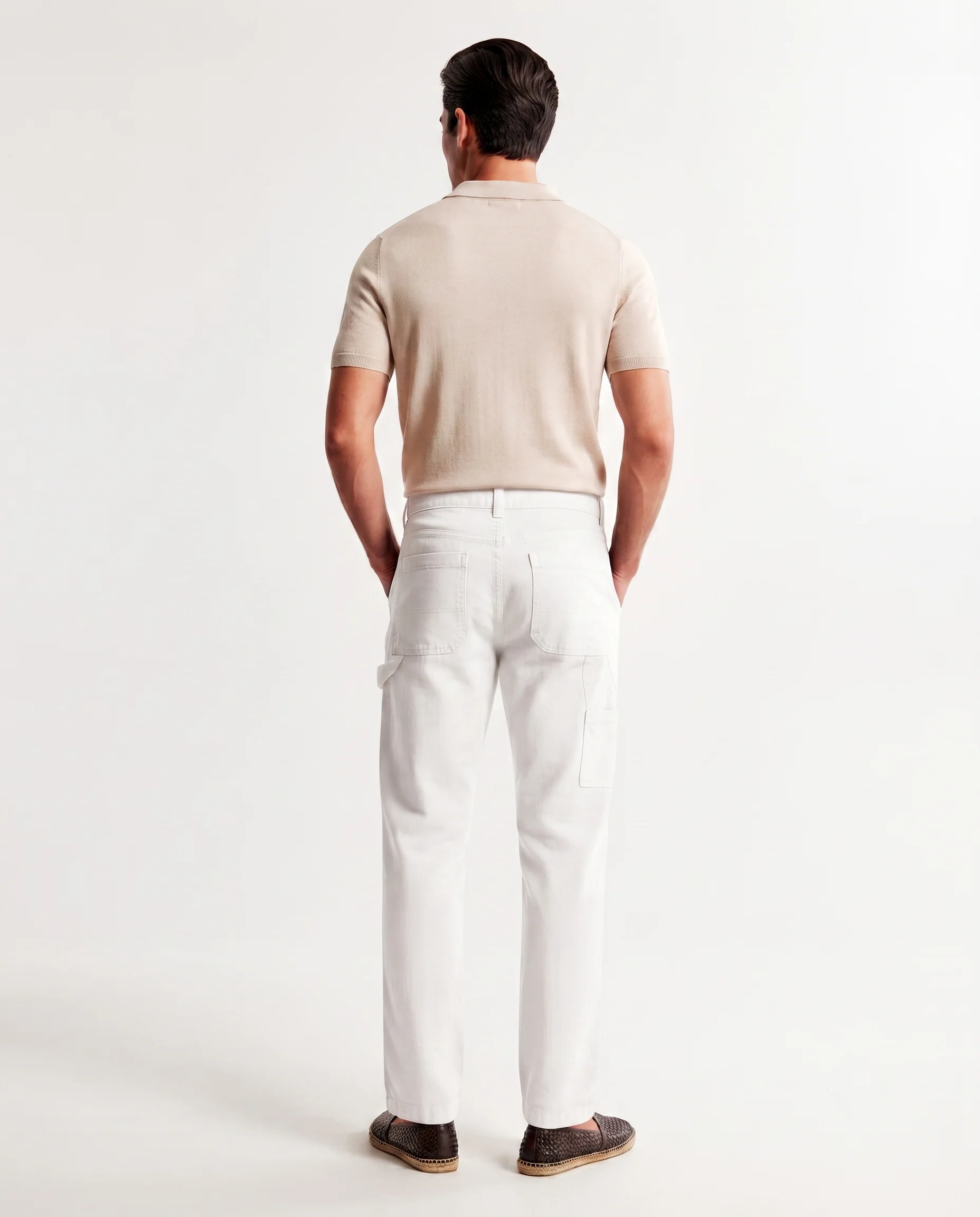 Men Linen Casual Pant - Image 3