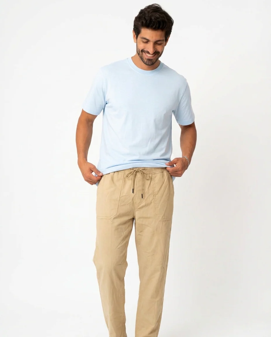 MEN LINEN PANT - Image 5