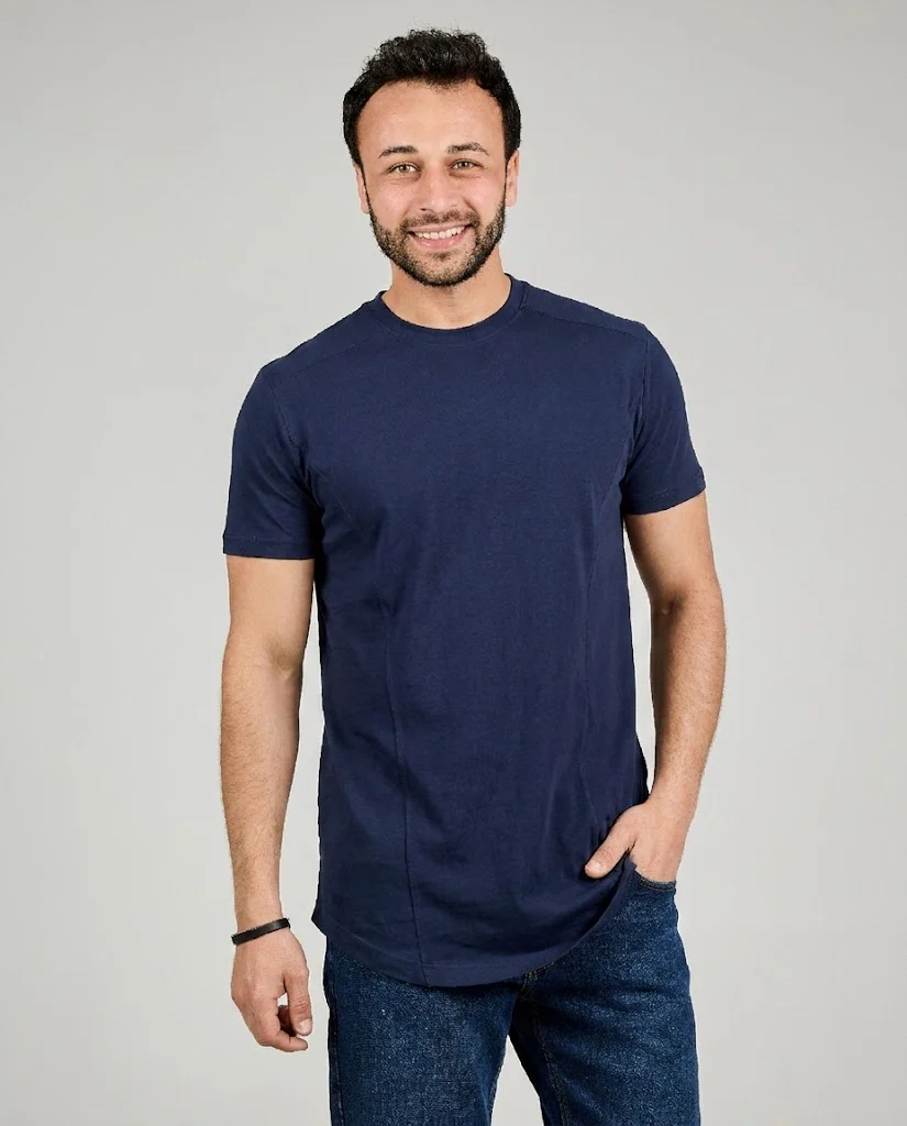 Men’s plain short-sleeve T-shirt - Image 3