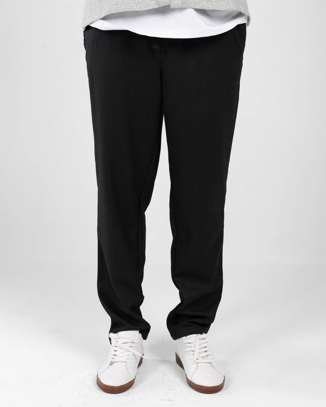 Men Pants Elastic Waist