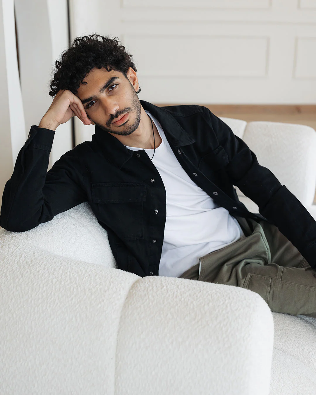 Men Plain Gabardine Jacket - Image 12