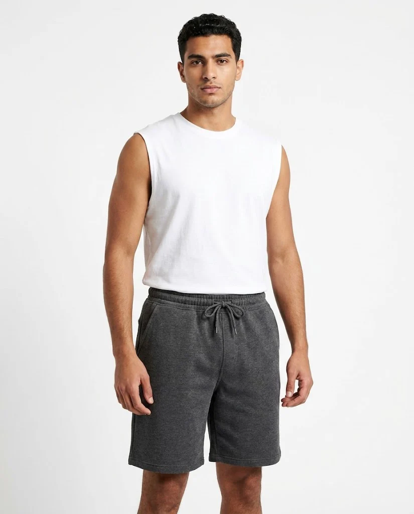 MEN PLAIN SHORT - Image 2