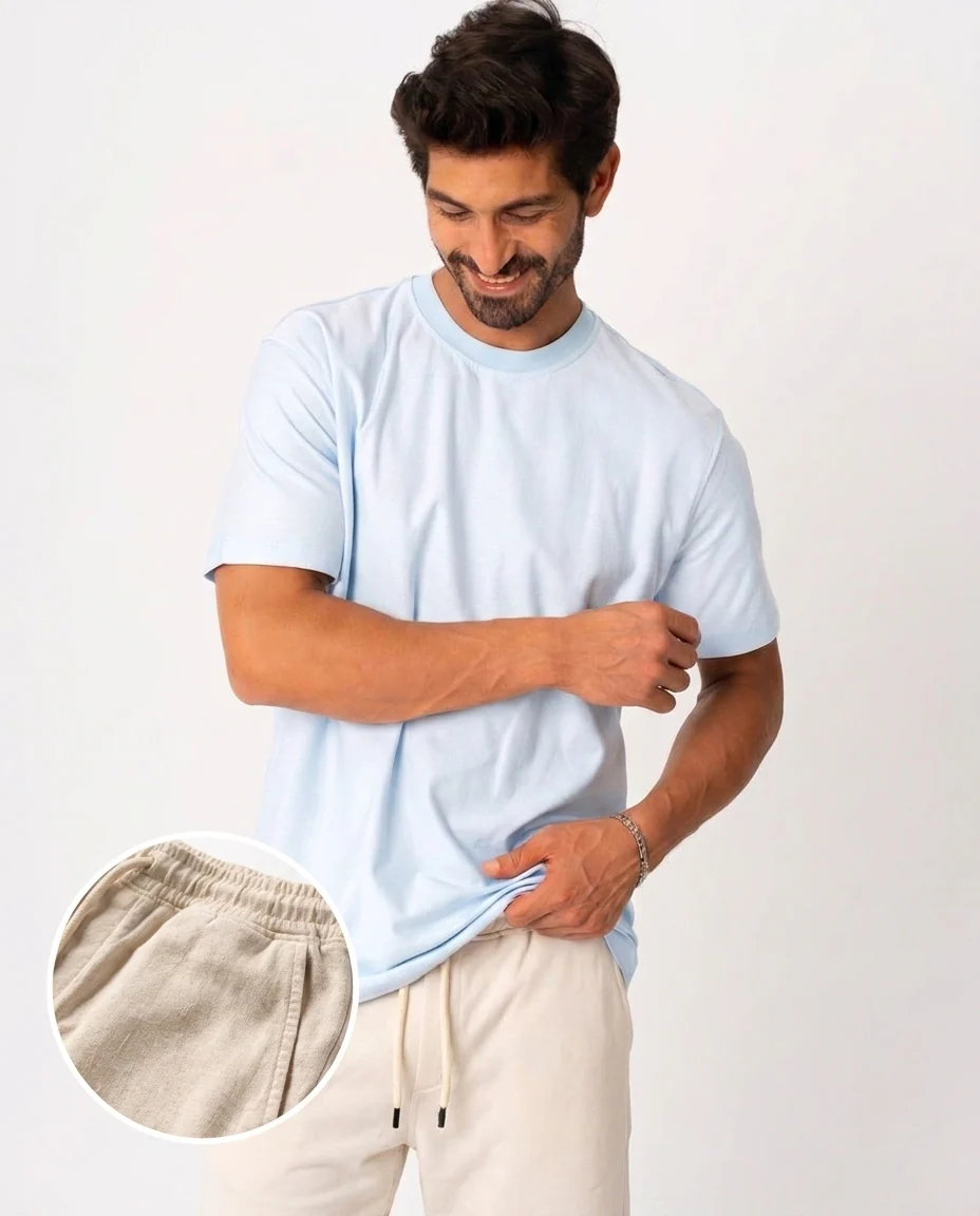 MEN PLAIN SHORT - Image 3