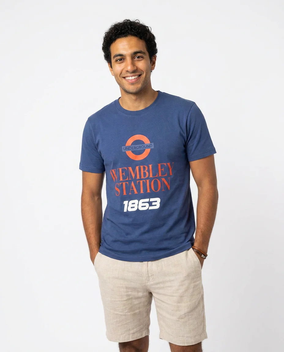 Men Printed 1863 Half Sleeves T-shirt - Image 2