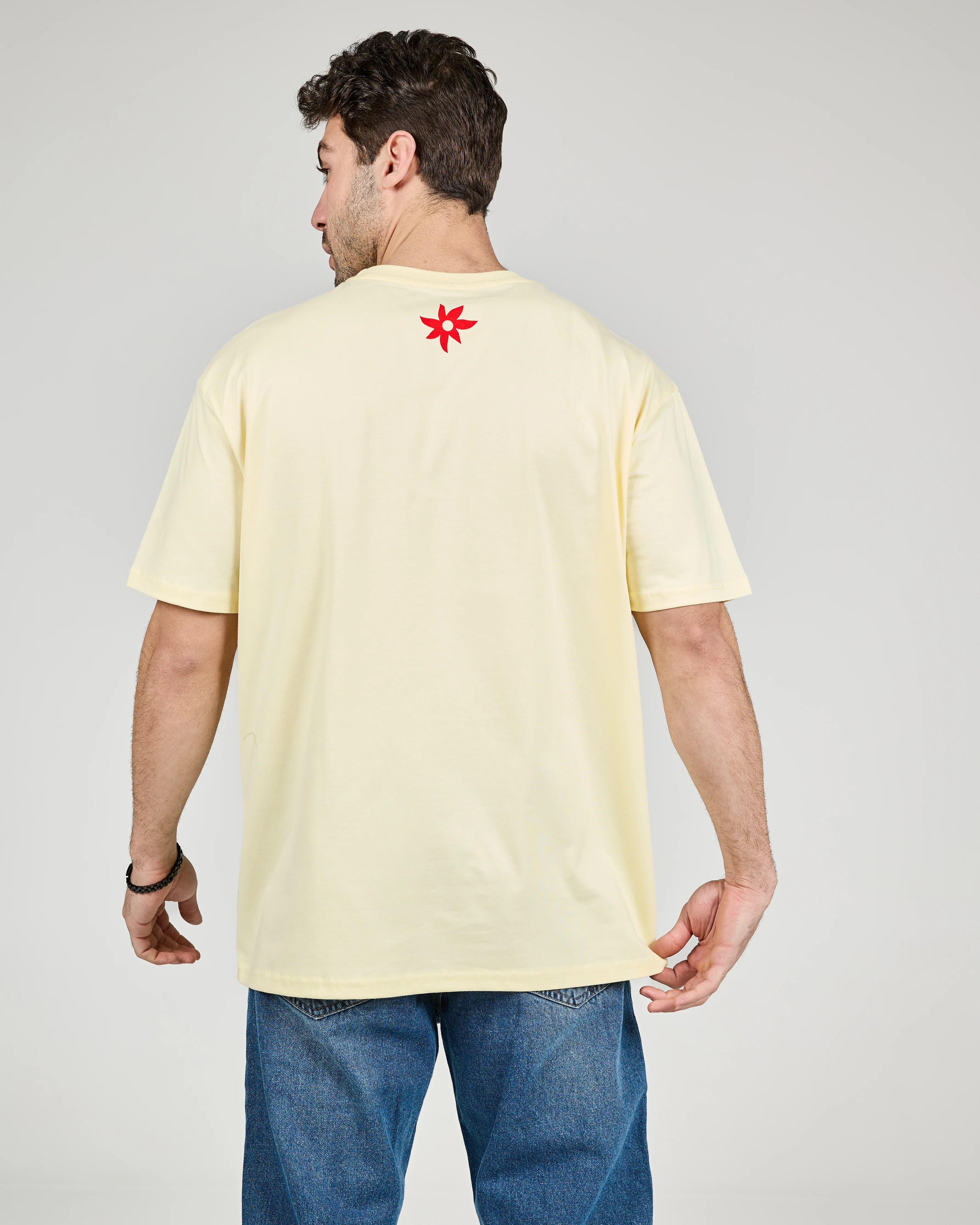 Men Printed Half Sleeves T-Shirt - Image 3