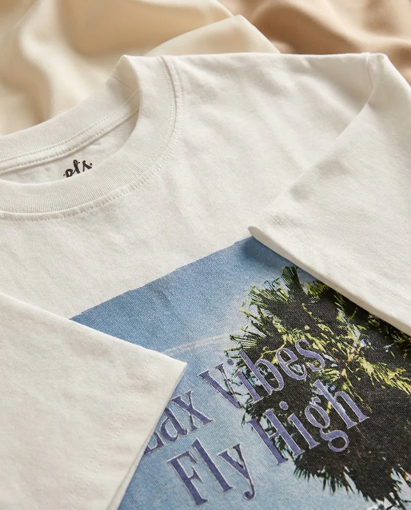 MEN PRINTED LAX VIBES OVER SIZE T-SHIRT - Image 3