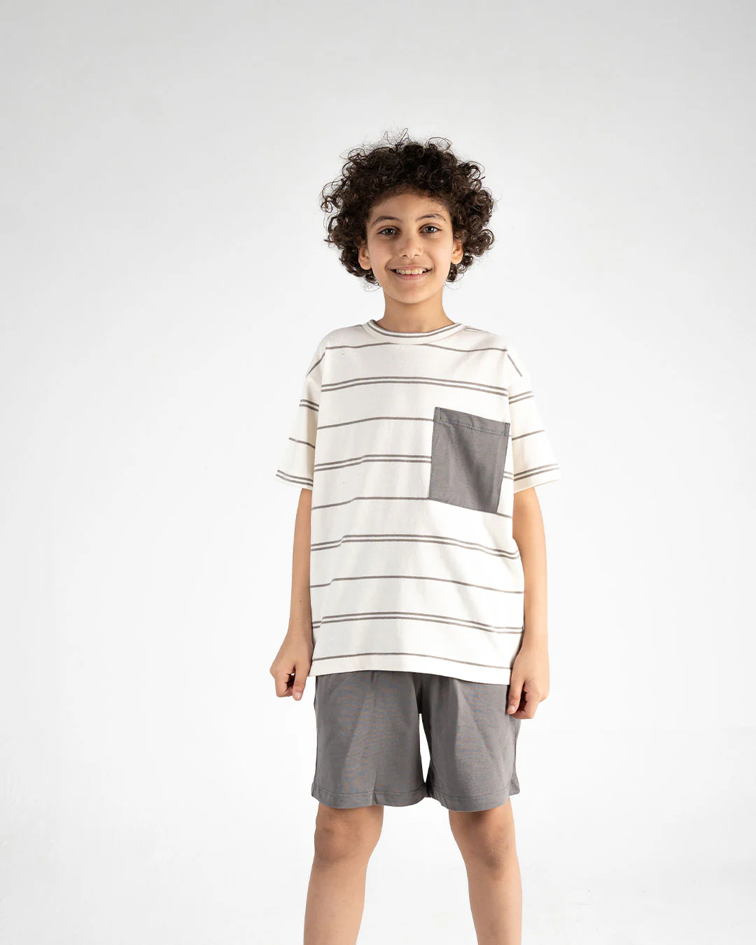 Boys Striped Pyjama Set - Image 4