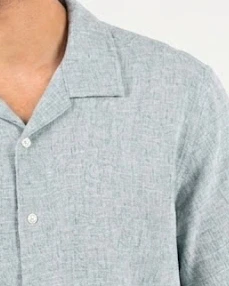 Men Smart Fit Half-Sleeve Tennis Casual Shirt - Image 2