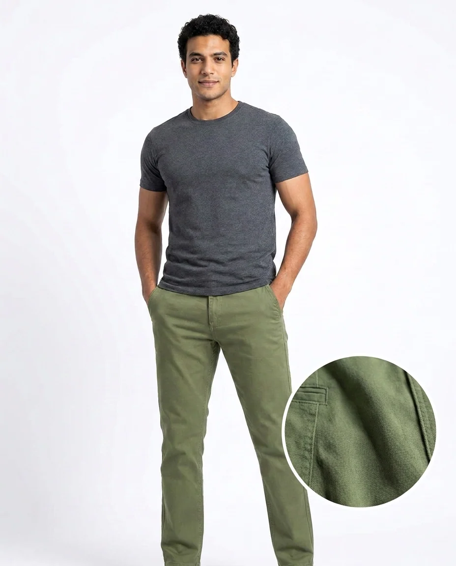 Men Slack Gabardine Pant