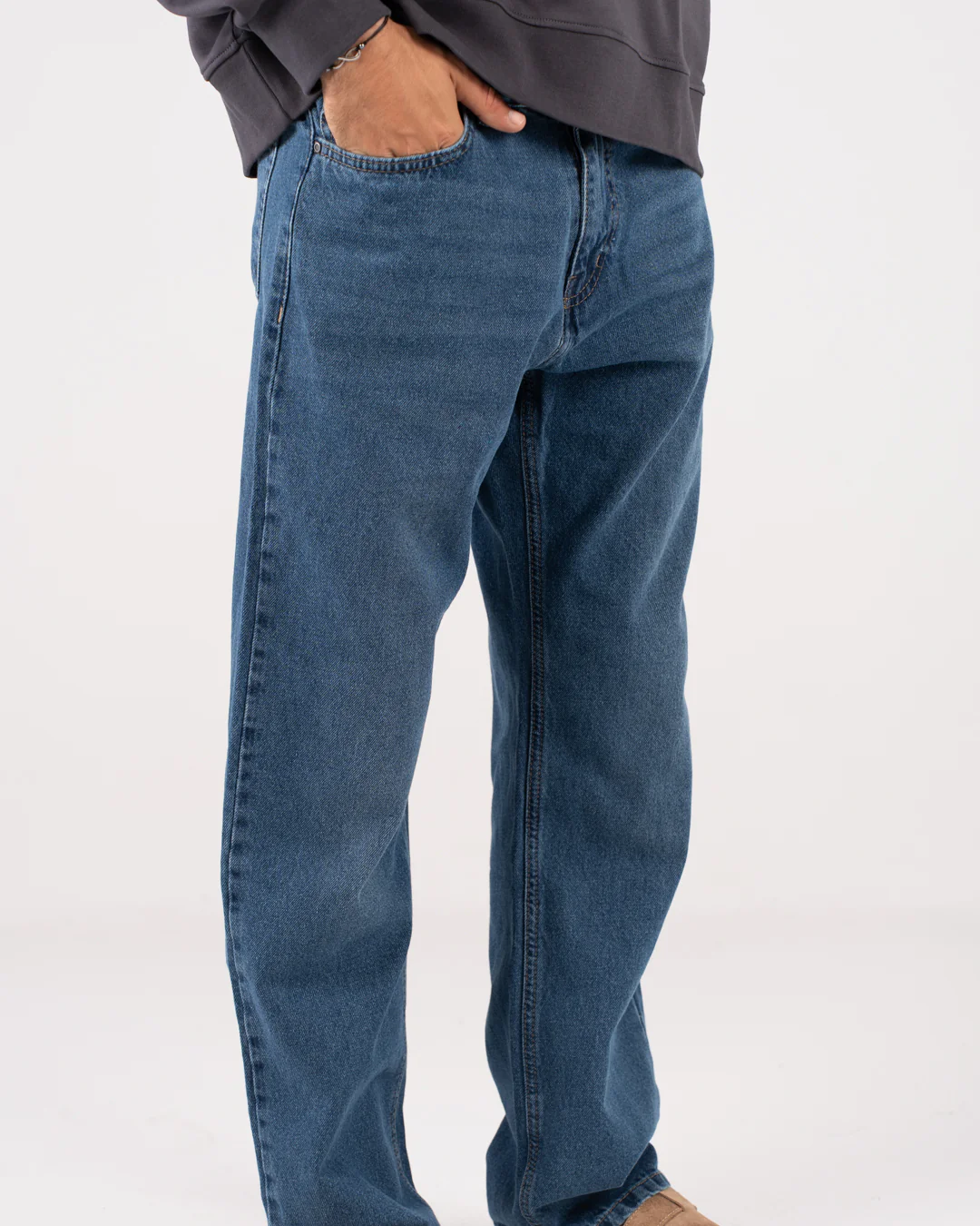 Men Wide Leg Jeans - Image 16