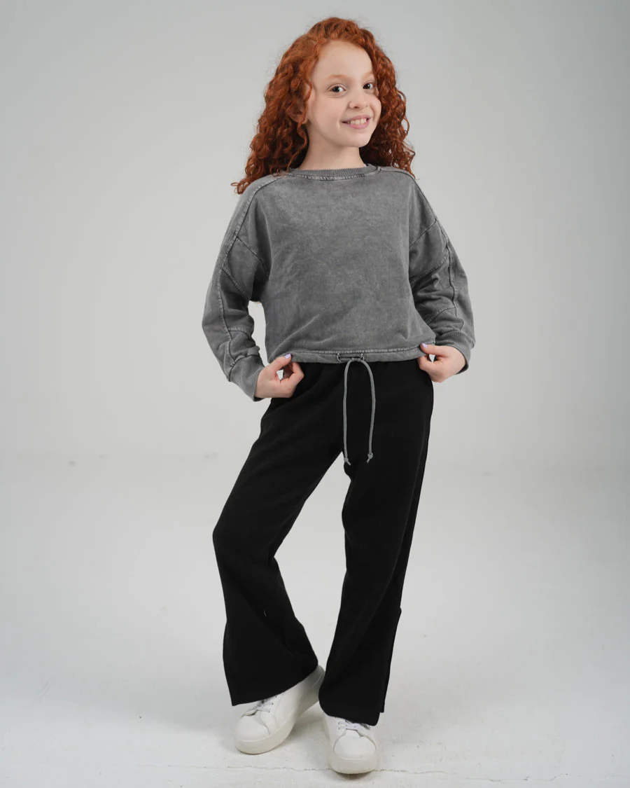 Wide Leg Girl Pants - Image 4