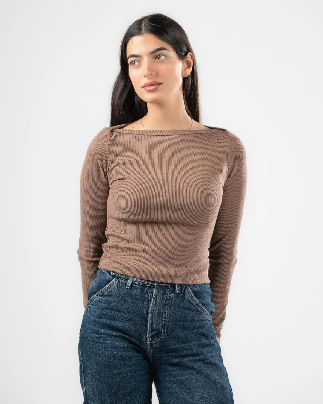 Plain Long Sleeve Top - Image 11