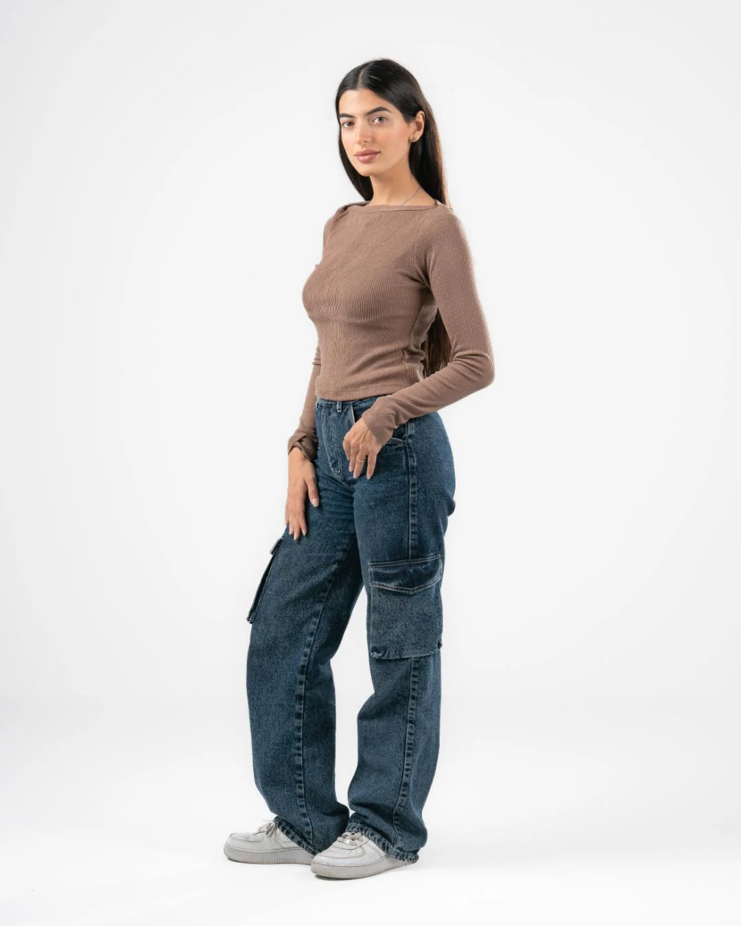 Plain Long Sleeve Top - Image 12