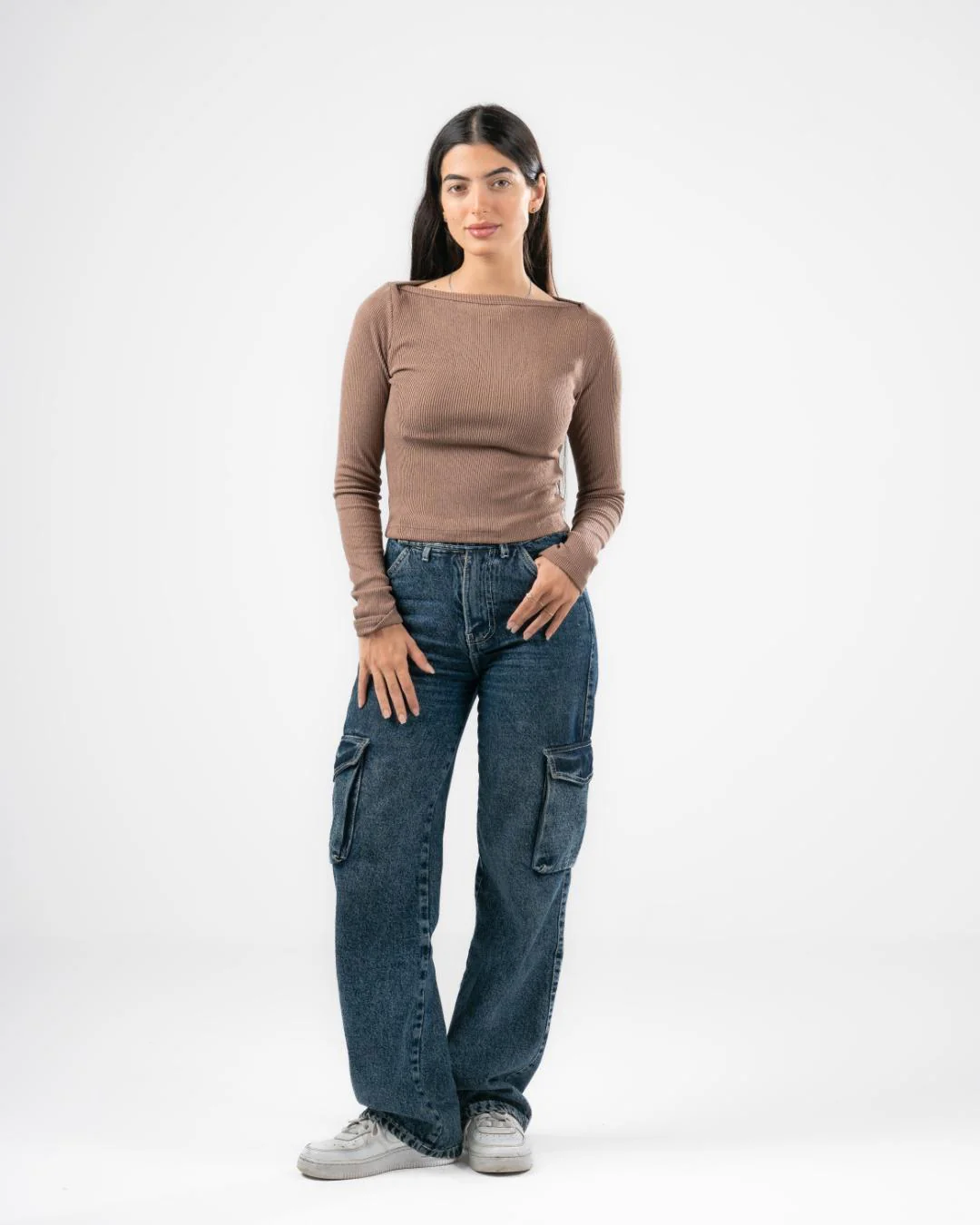 Plain Long Sleeve Top - Image 14