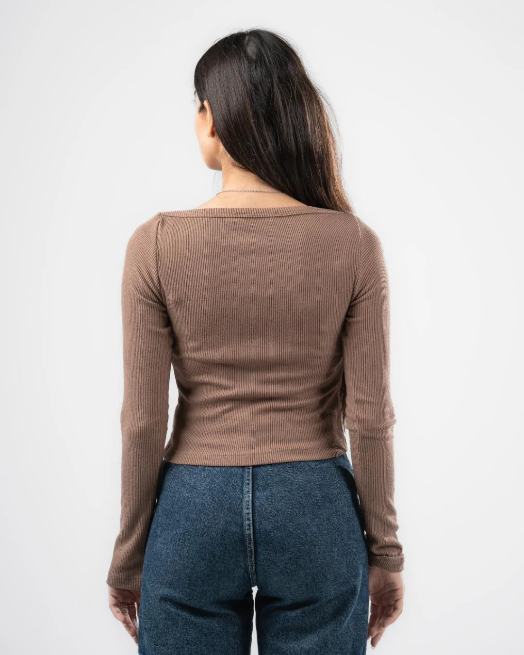 Plain Long Sleeve Top - Image 15