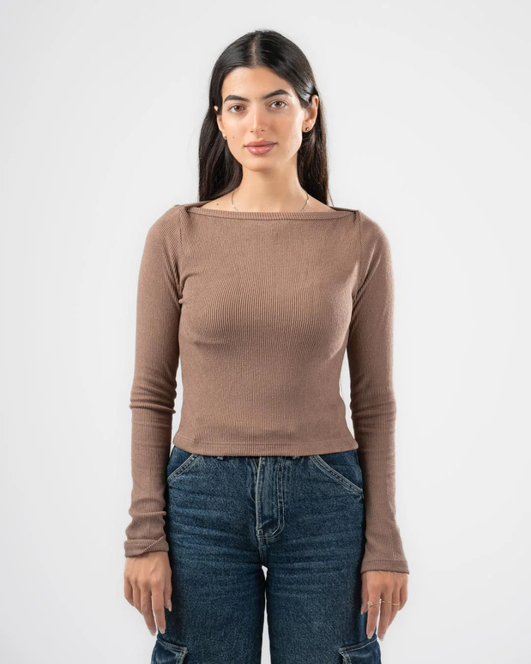 Plain Long Sleeve Top - Image 17