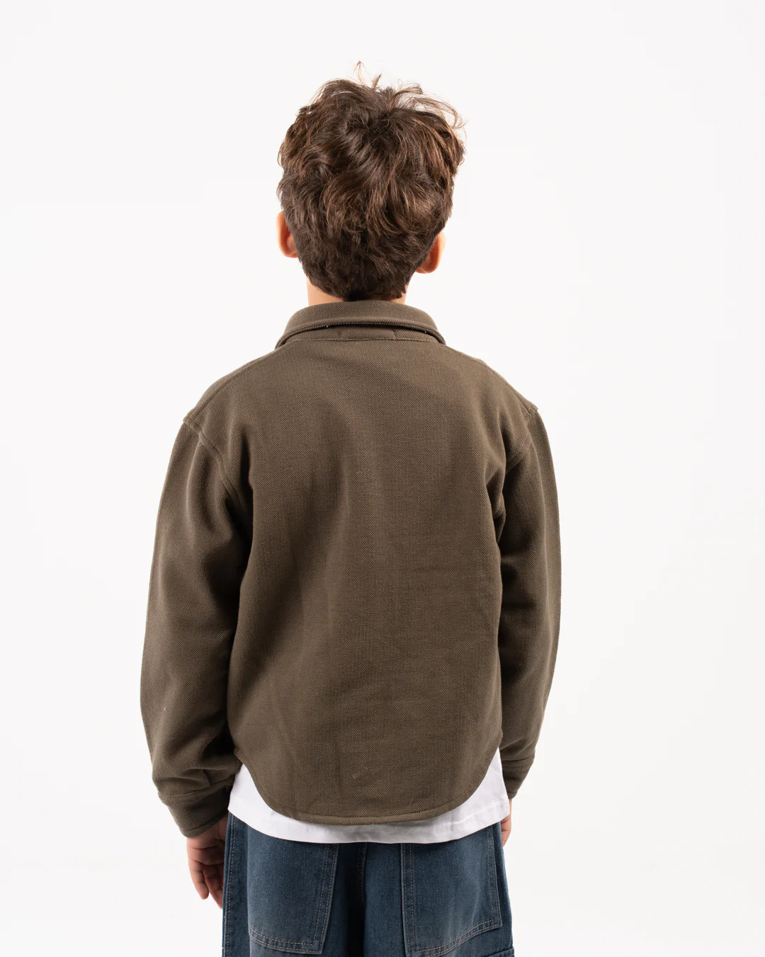 Plain Over Shirt - Image 7
