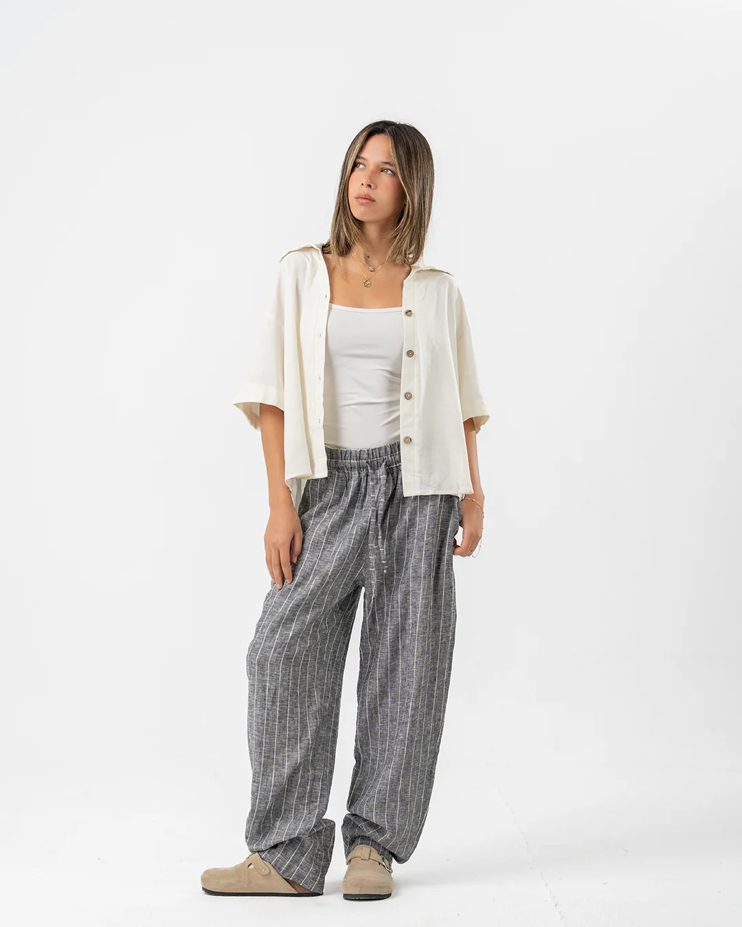 Plain Women Blouse1241 - Image 3
