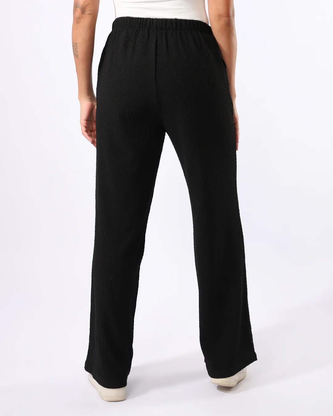 Plain Women Pants with Pockets - Image 4