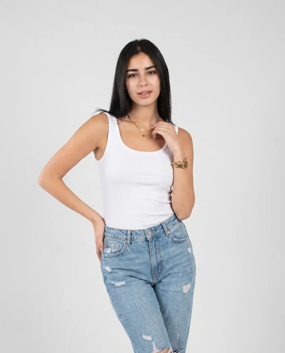 Plain Womens Bodysuit - Image 4