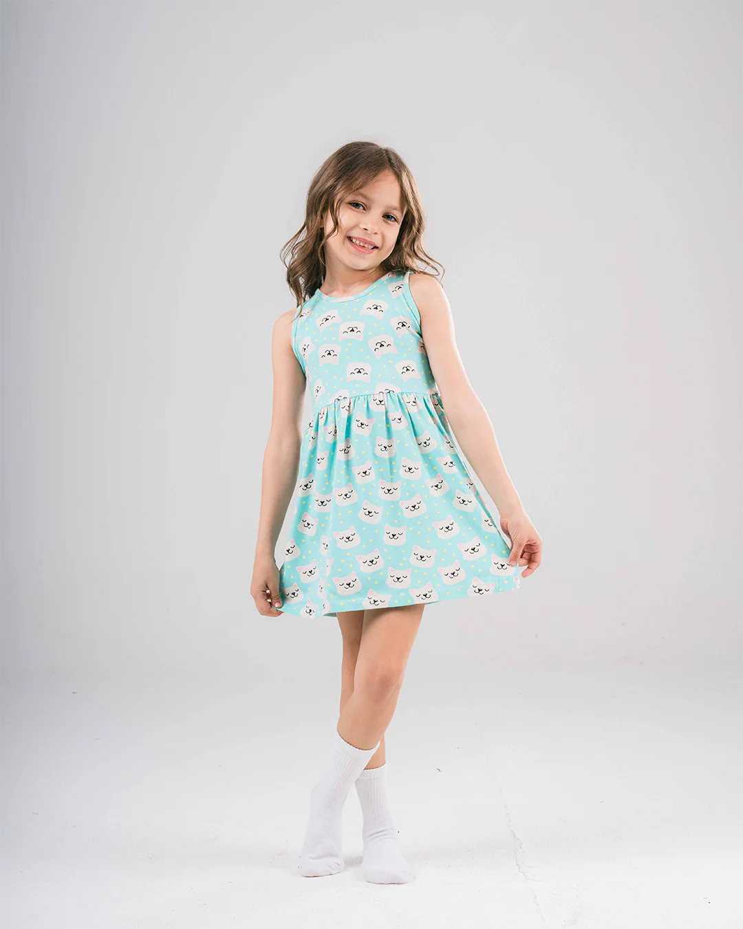 Printed Girls Dress - Image 2