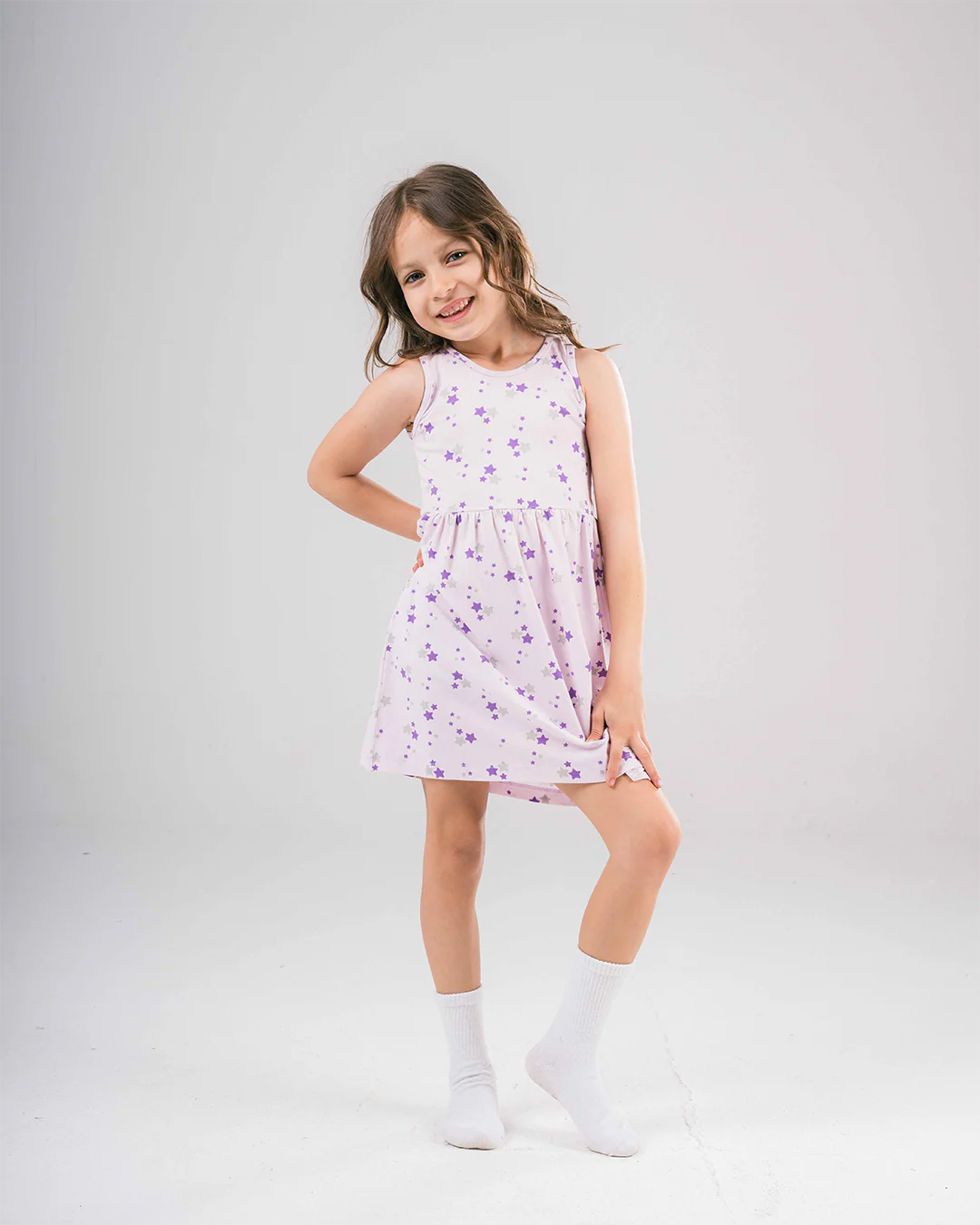 Printed Girls Dress - Image 4