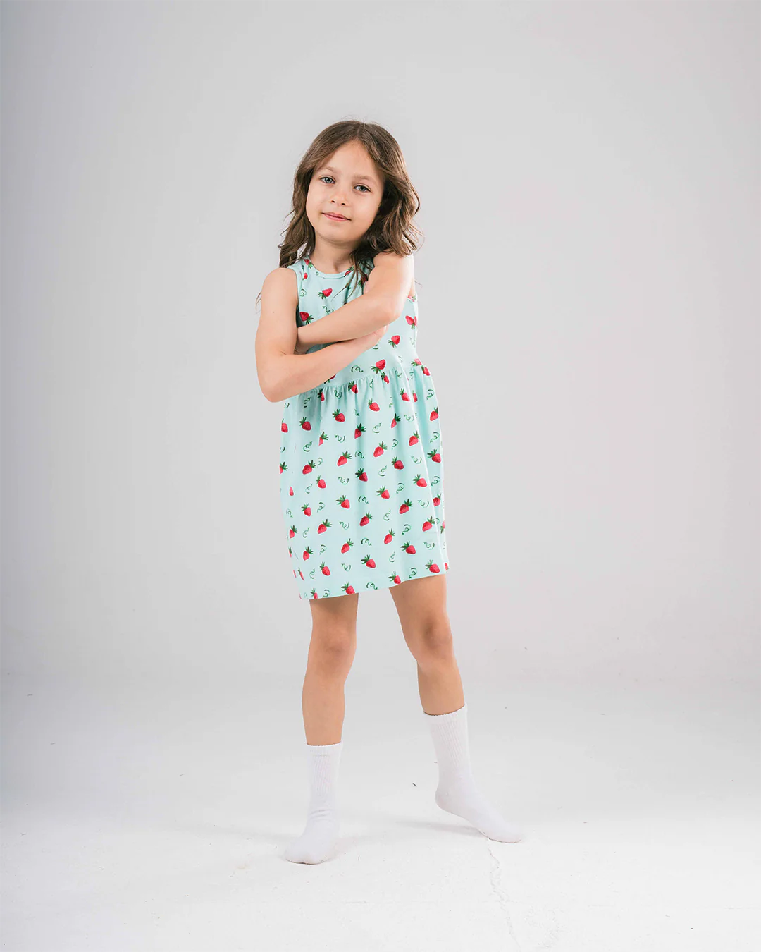 Printed Girls Dress - Image 5