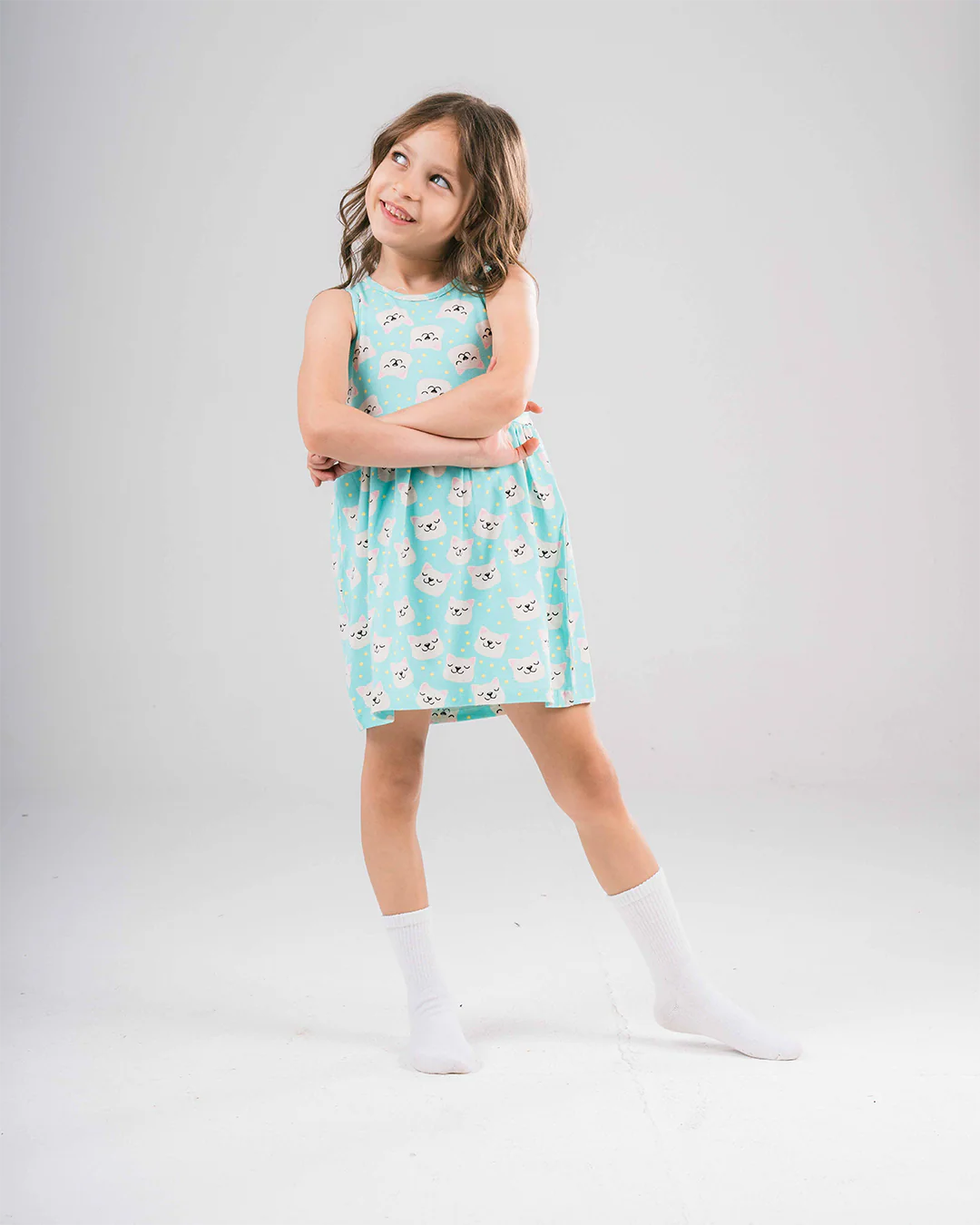 Printed Girls Dress - Image 6