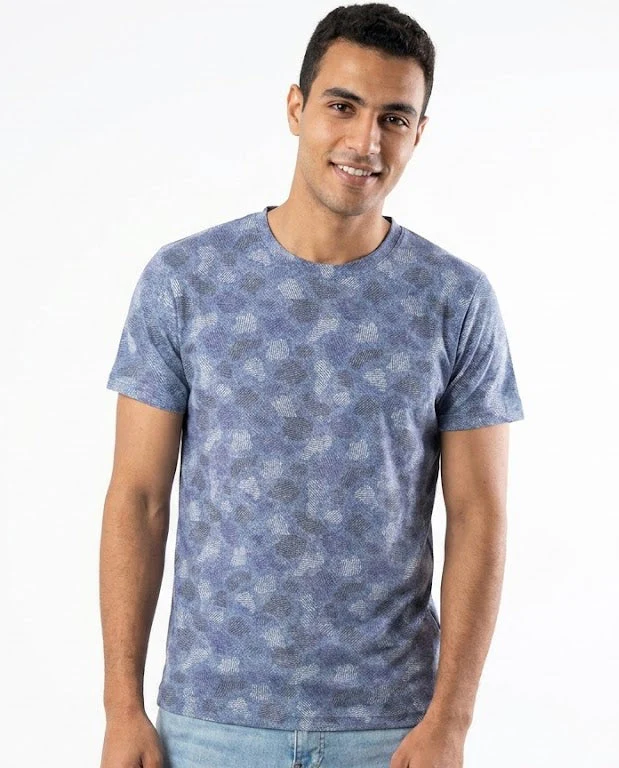 Printed Half Sleeves Men T-shirt