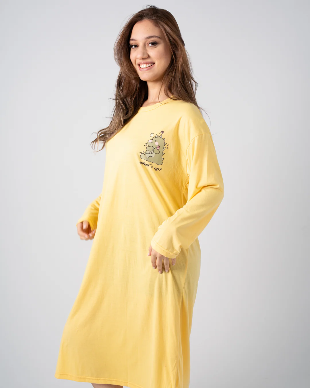 Printed Night Shirt - Image 12