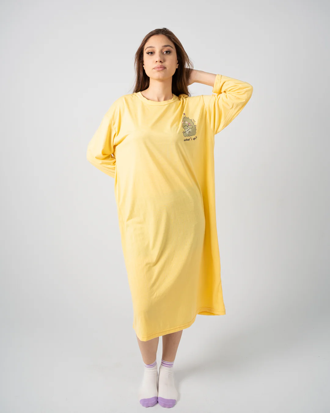 Printed Night Shirt - Image 13