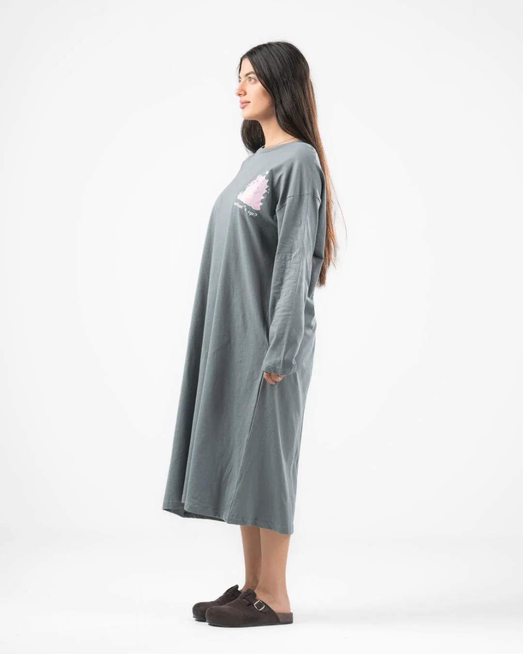 Printed Night Shirt - Image 9