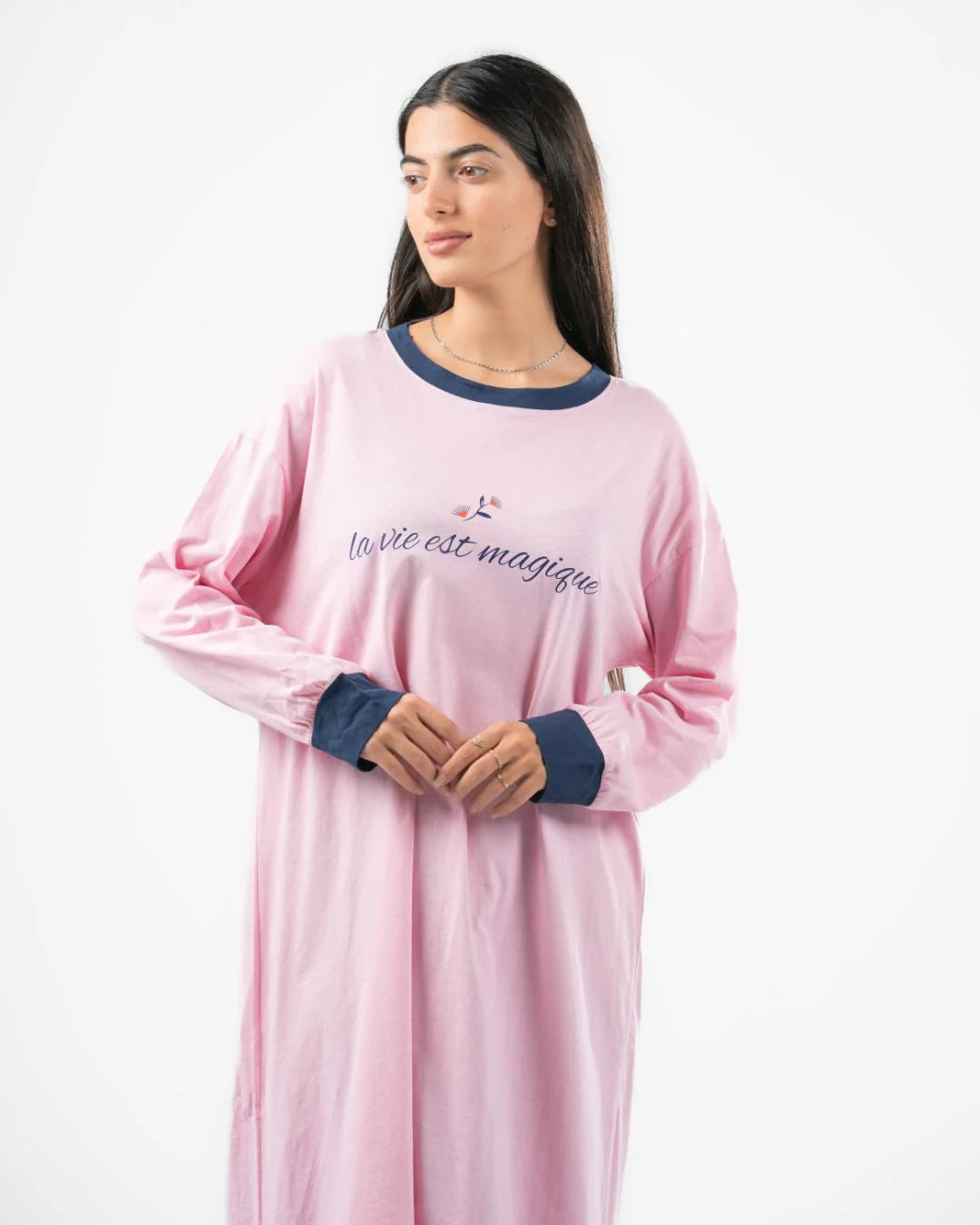 Printed Night Shirt for Women - Image 12