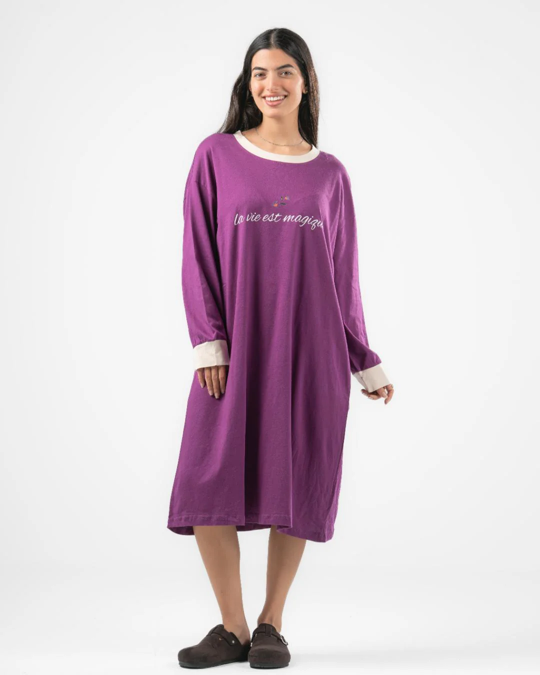 Printed Night Shirt for Women - Image 16