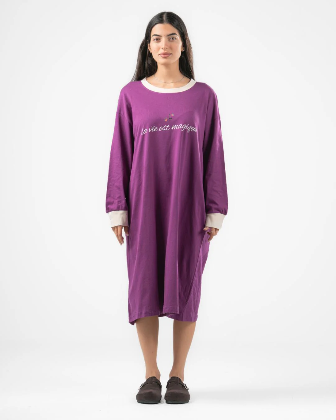 Printed Night Shirt for Women - Image 17