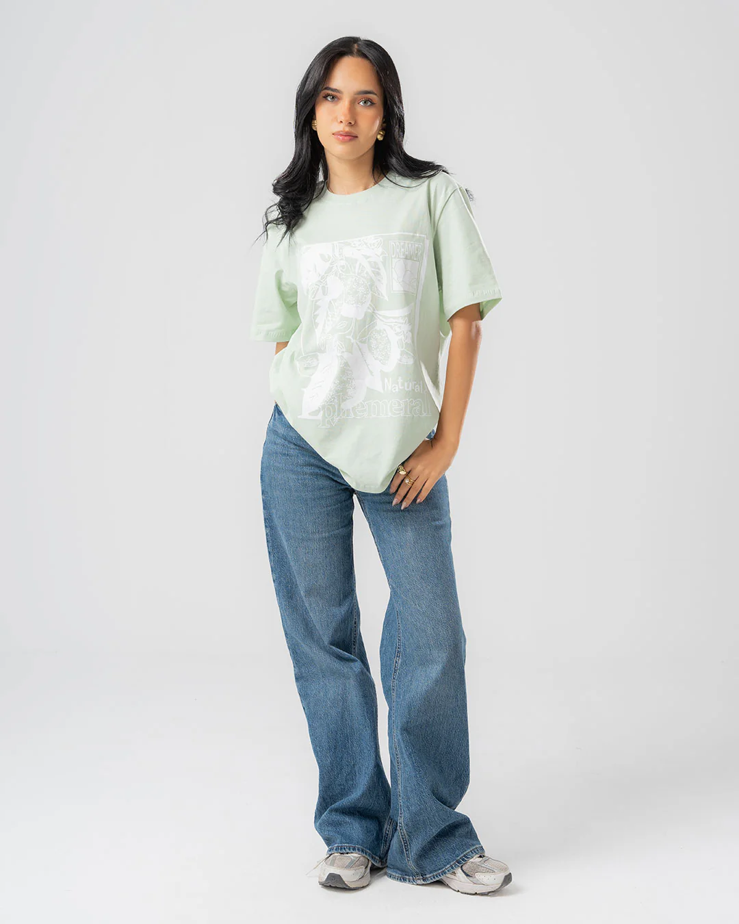 Printed Short Sleeve Women T-shirt - Image 3