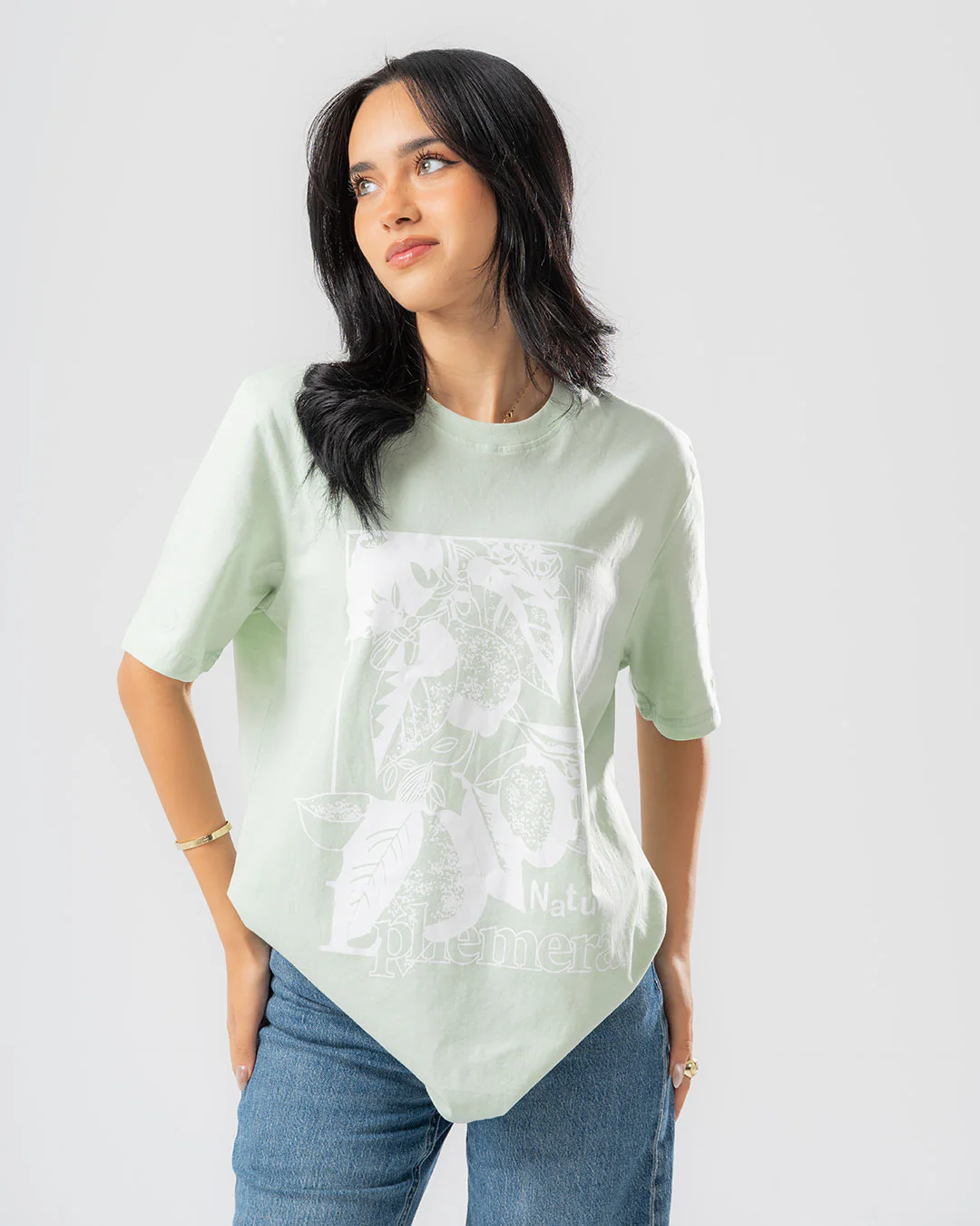 Printed Short Sleeve Women T-shirt - Image 4