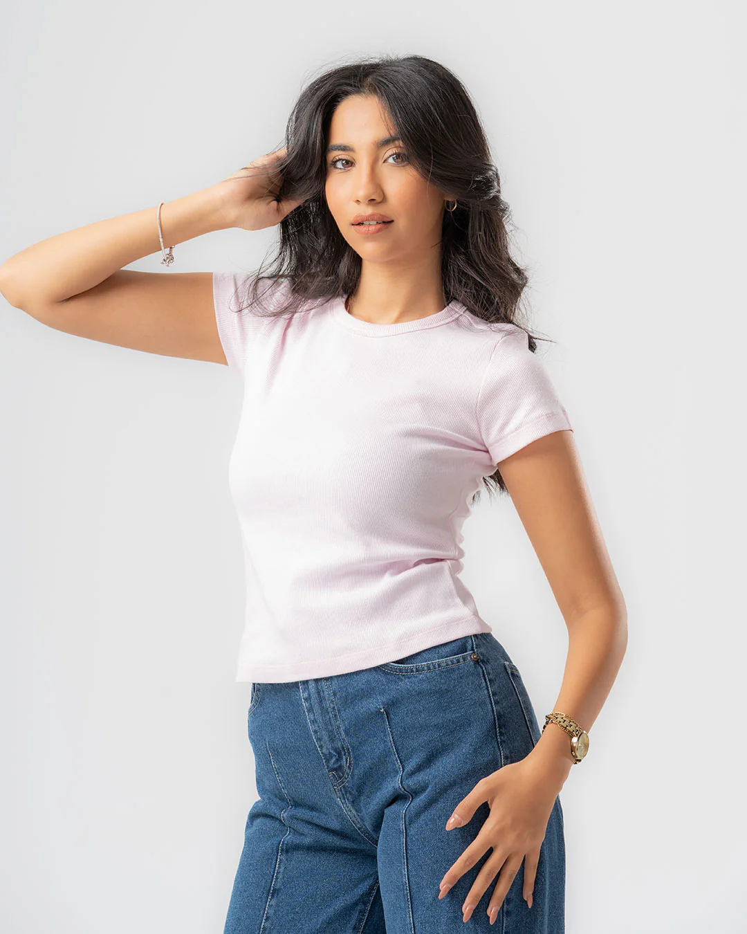 Ribbed Basic Top - Image 2