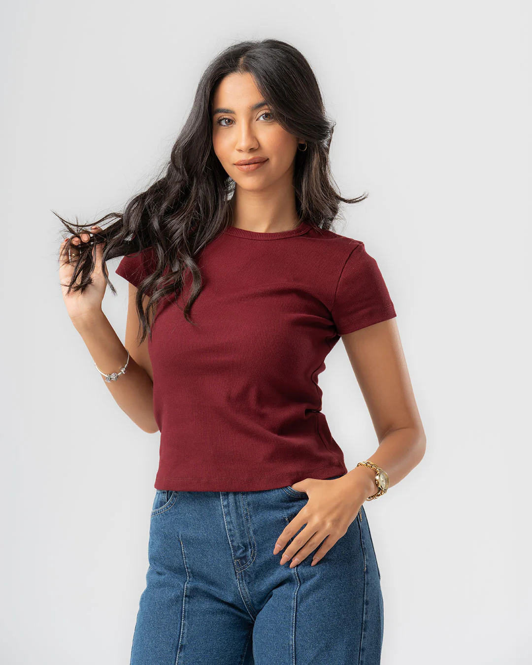 Ribbed Basic Top - Image 6