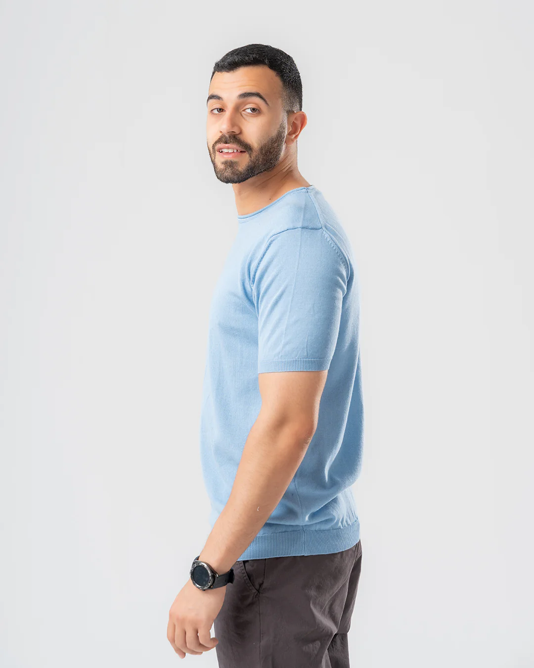 Round Neck Men T-shirt - Image 11