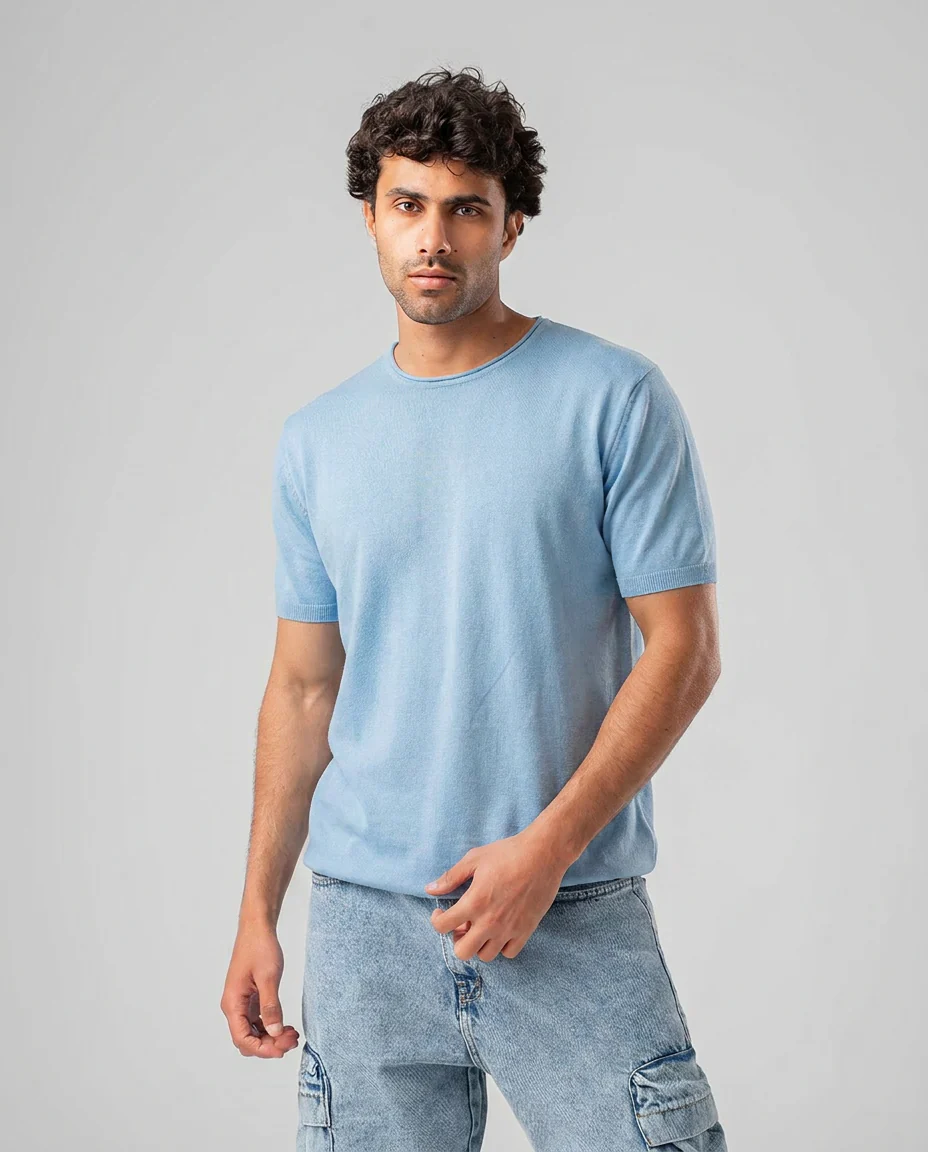 Round Neck Men T-shirt - Image 12