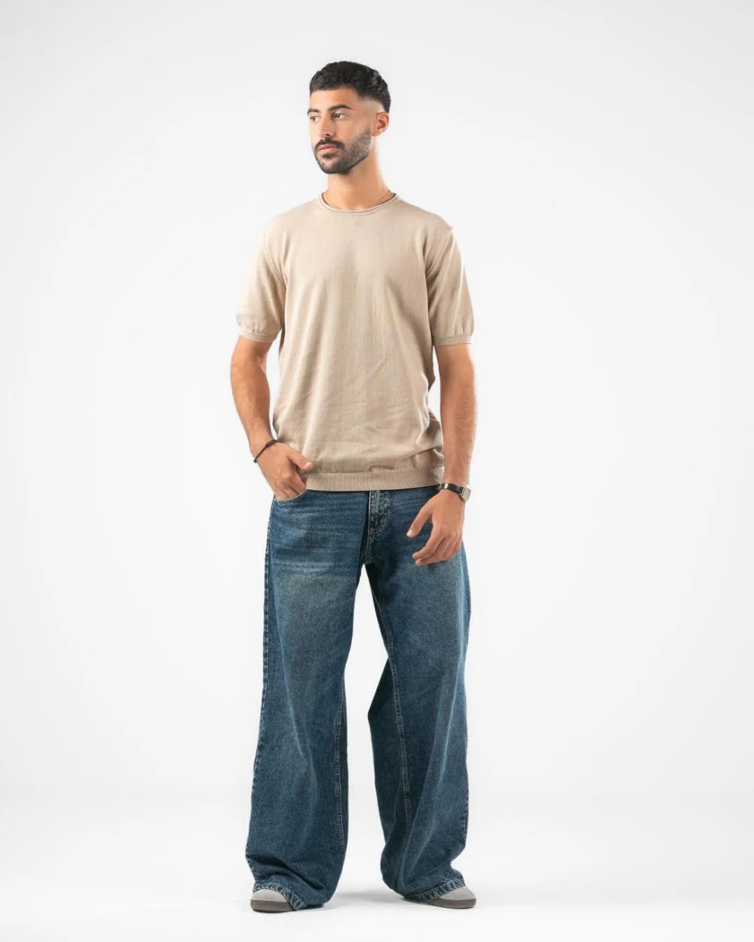 Round Neck Men T-shirt - Image 3